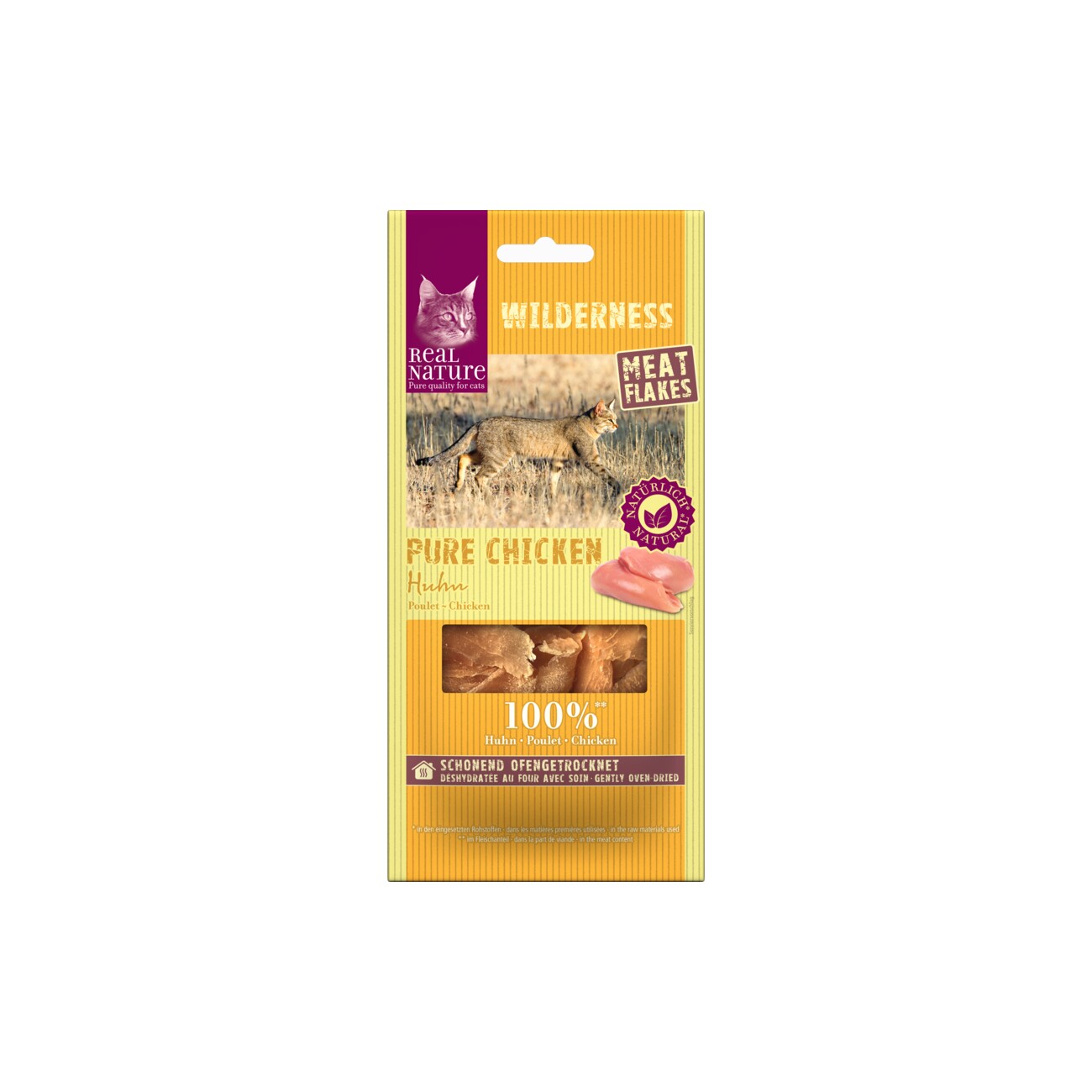 REAL NATURE WILDERNESS Meat Flakes 12x10 g Pure Chicken