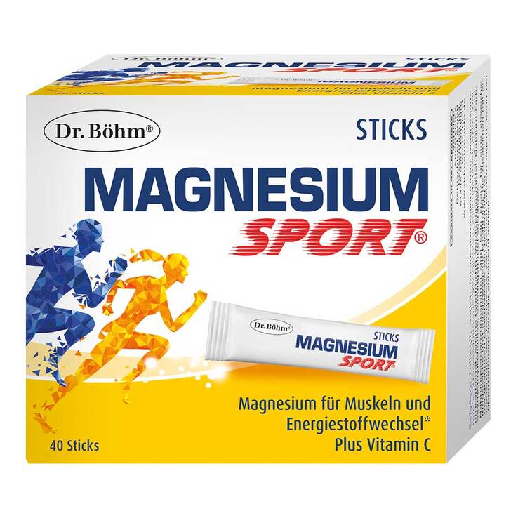 Dr. Böhm Magnesium Sport Sticks, 40X1.5 g