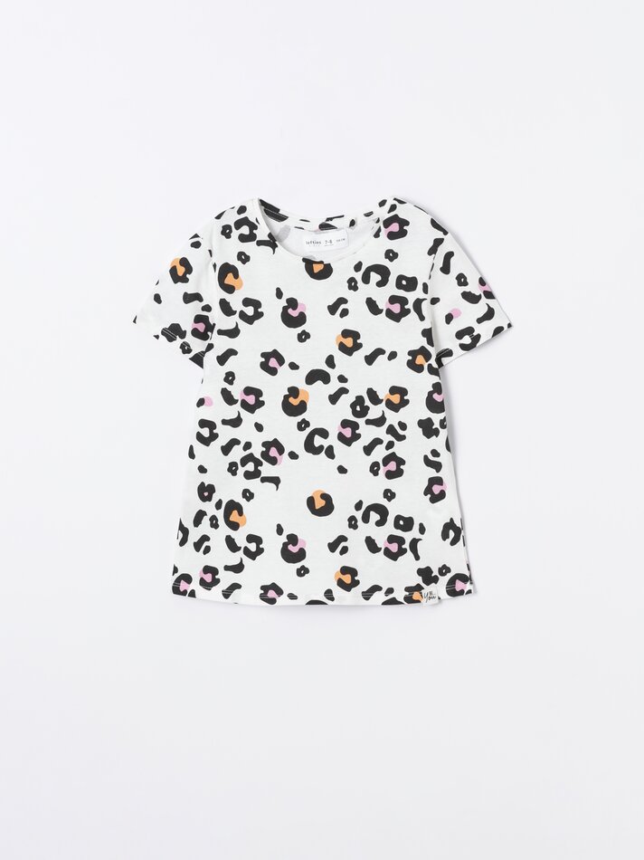 Conjunto com 2 camisetas combinando - Lilás