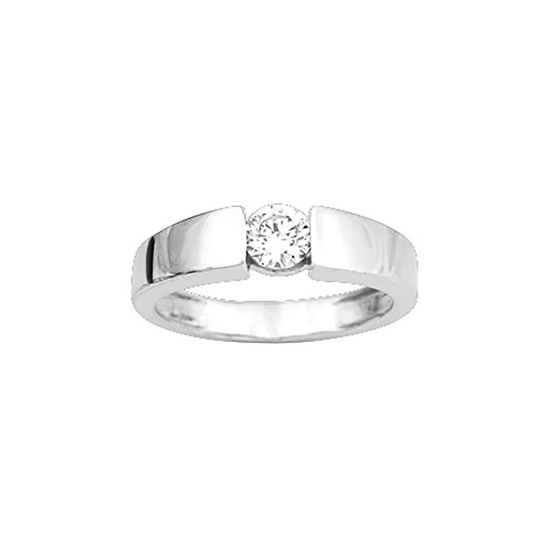 Bague Femme - Oxyde de zirconium - Or 18 Carats