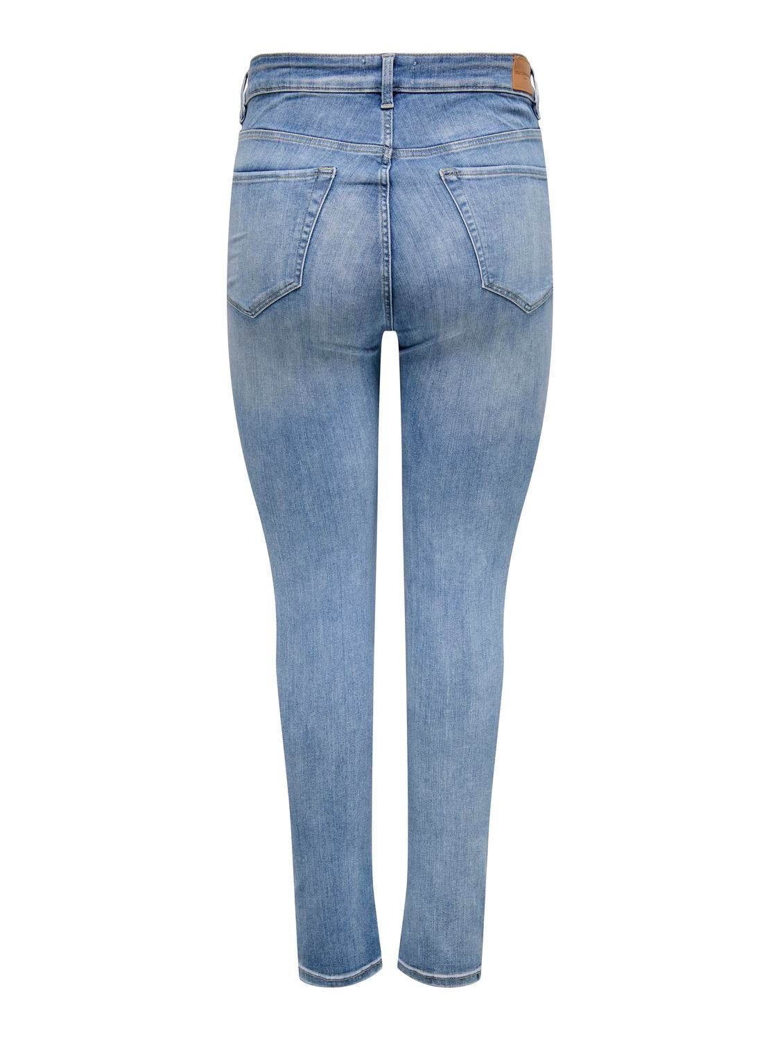 CAREMMY Skinny Fit Jeans Light Blue Denim