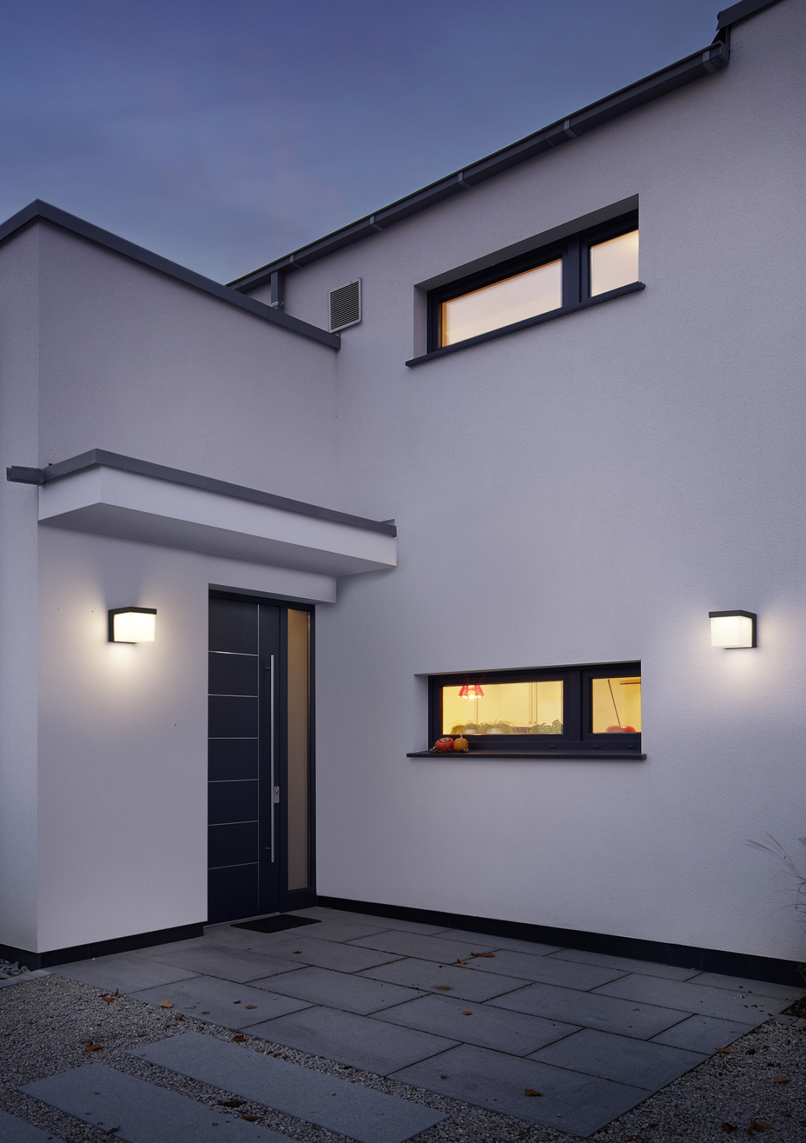 LED-Außenwandleuchte - anthrazit