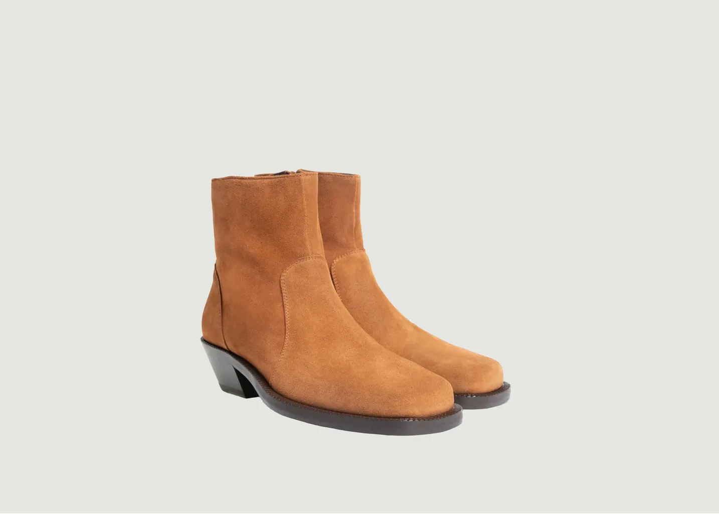 Boots Dallas en Daim Philippe Zorzetto