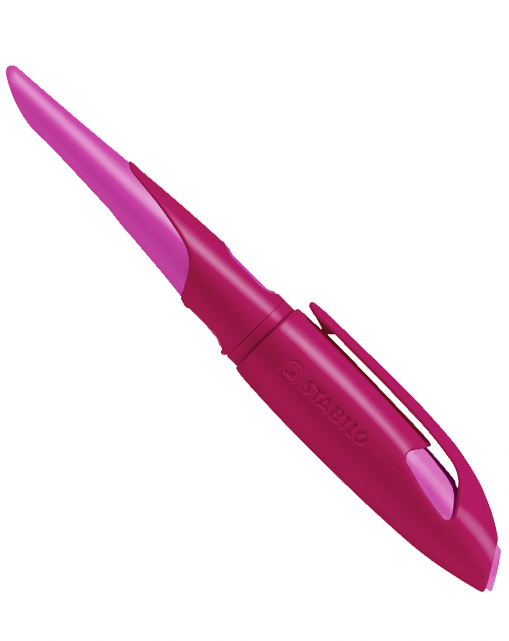 Schulfüller STABILO® EASYbirdy Feder A für Linkshänder in beere/pink