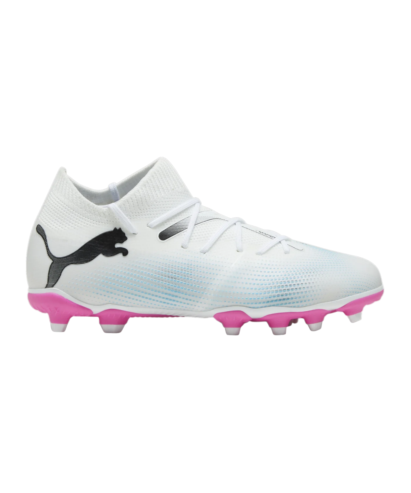 PUMA FUTURE 7 Match FG/AG Phenomenal Jr Kids Weiss Schwarz Pink F01