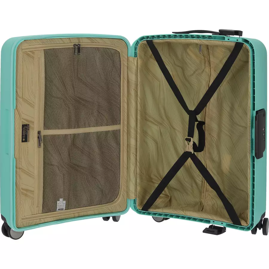 Gabol Sendai - 4-Rollen-Trolley 67 cm M green