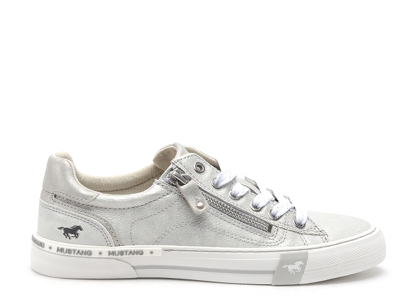 Mustang basses femme 1353308 argent