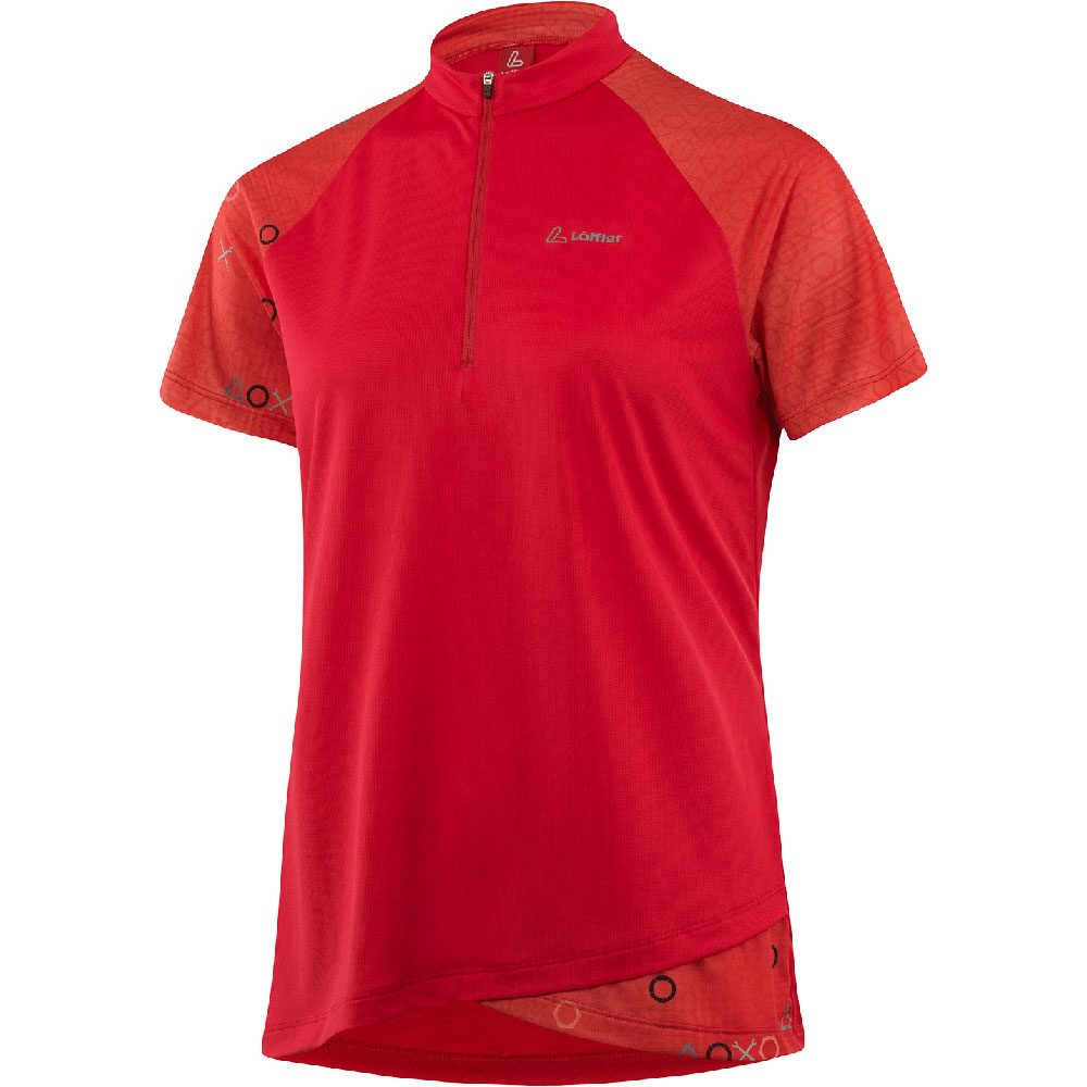 Löffler Axo hotBOND® Radtrikot Damen poppy red