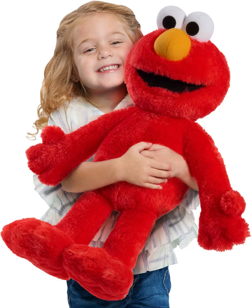 RUE SESAME - PELUCHE ELMO GROS CALINS