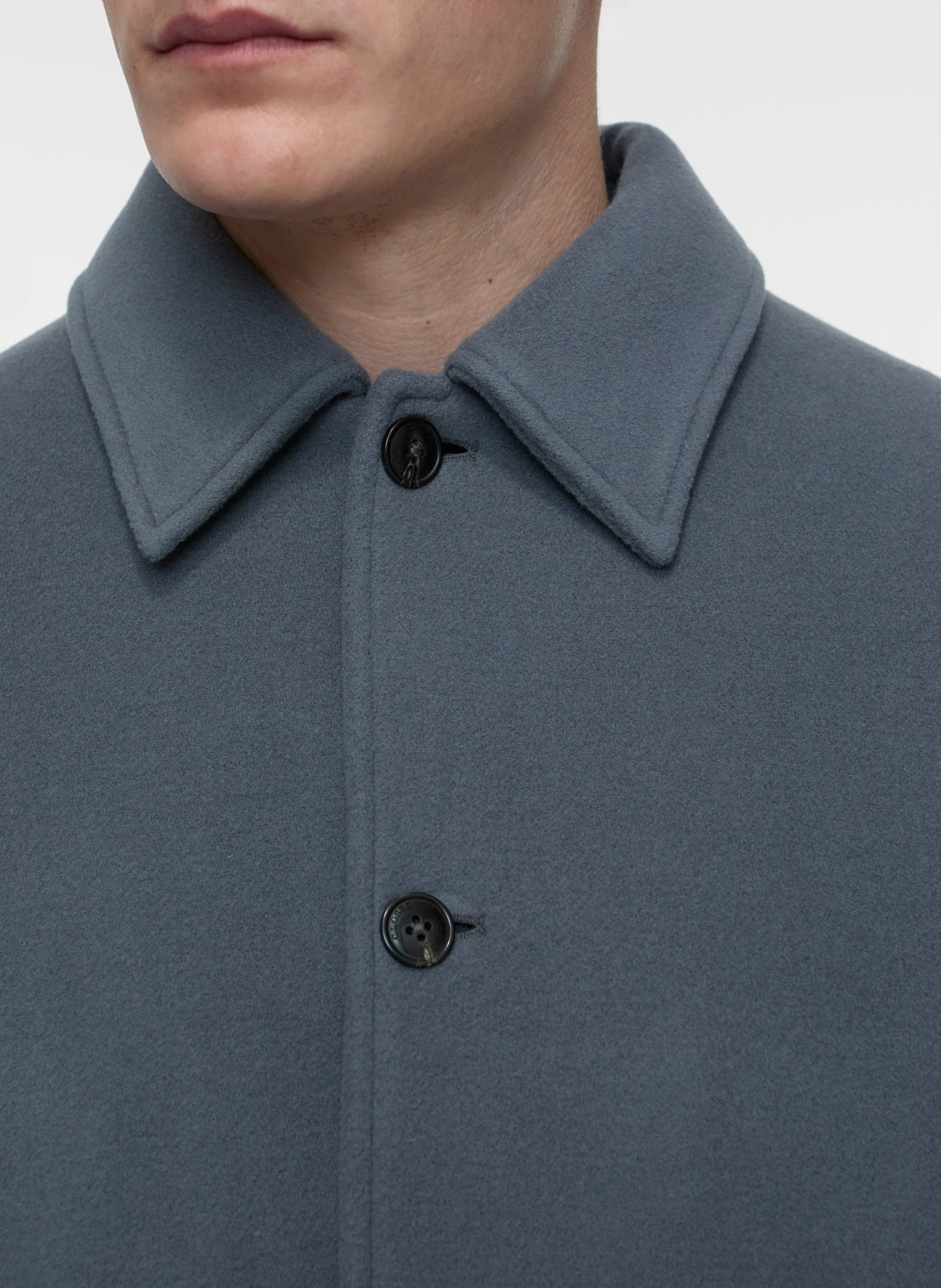 VARSITY - Blouson en laine mélangée | Gris