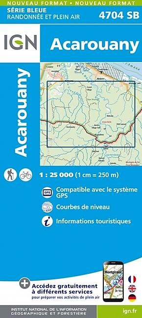 IGN - IGN 4704 SB ACAROUANY 1 25 000