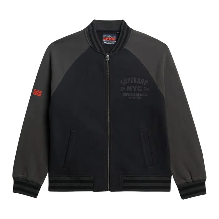 Superdry College Graphic Jersey Bomber Vest Heren
