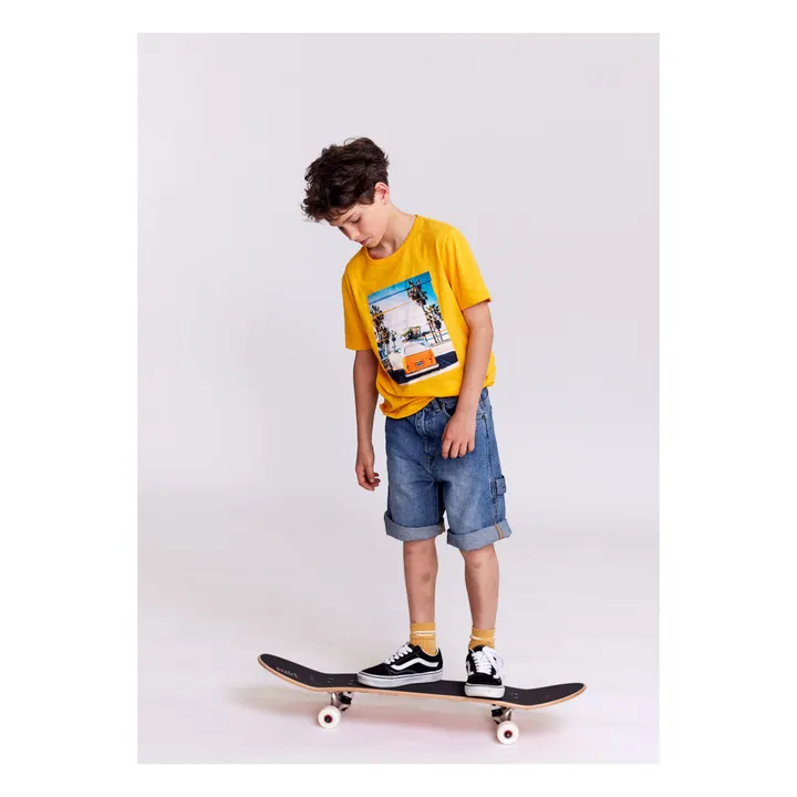 AO76 T-shirt Mat Van | Jaune