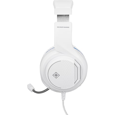 Deltaco GAM-127-W gaming headset til PS5 - hvid