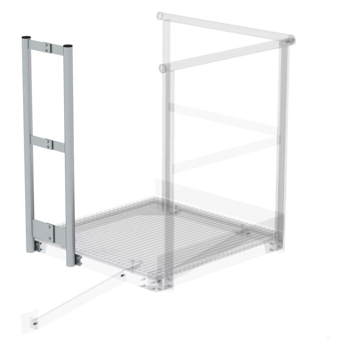 MUNK verstelbaar leuningelement 275-410mm