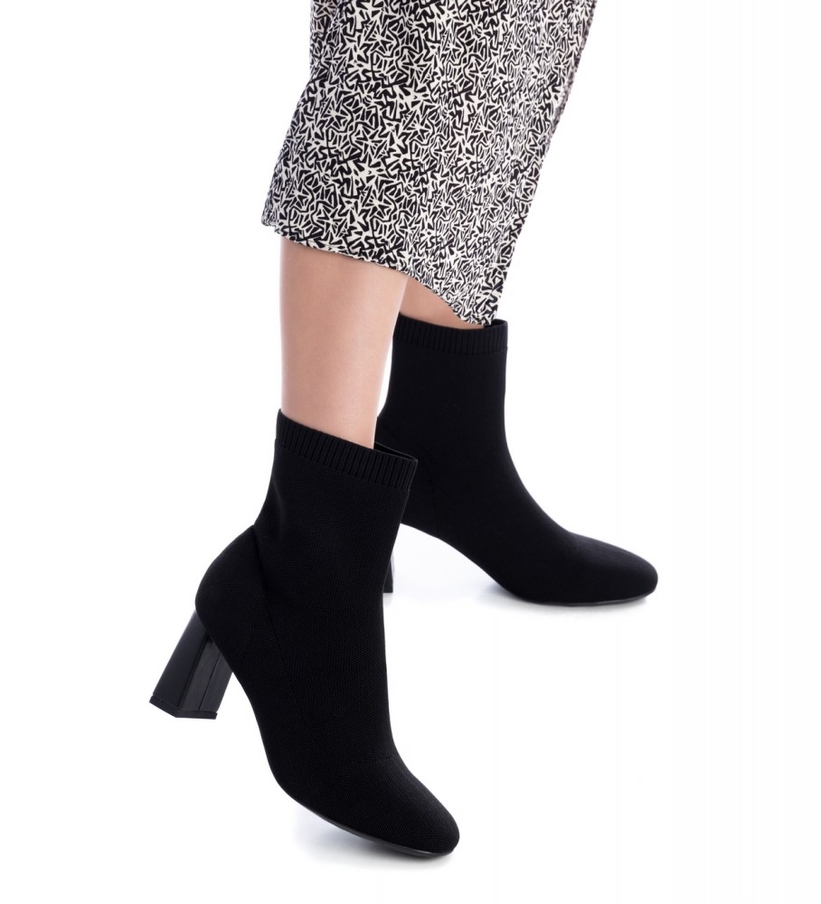 Botas de cano curto Xti 140394 - Altura do salto: 7 cm -