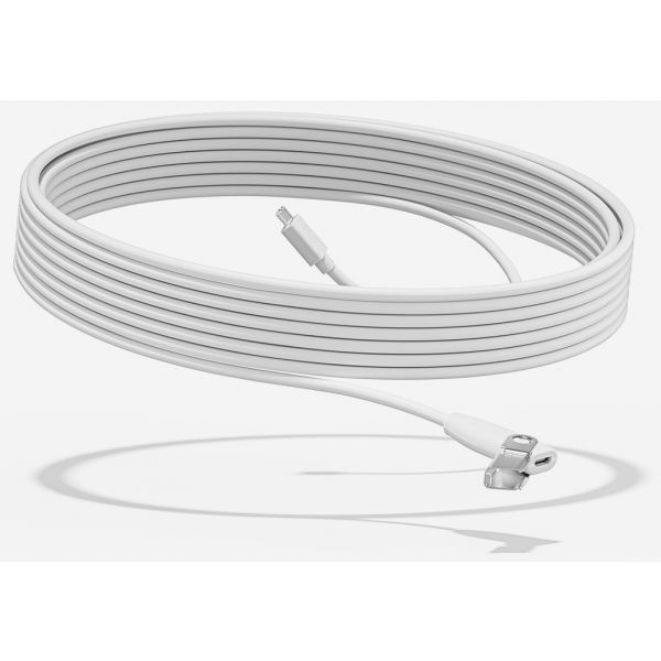 Logitech Rally Mic Pod Extension Cable Branco