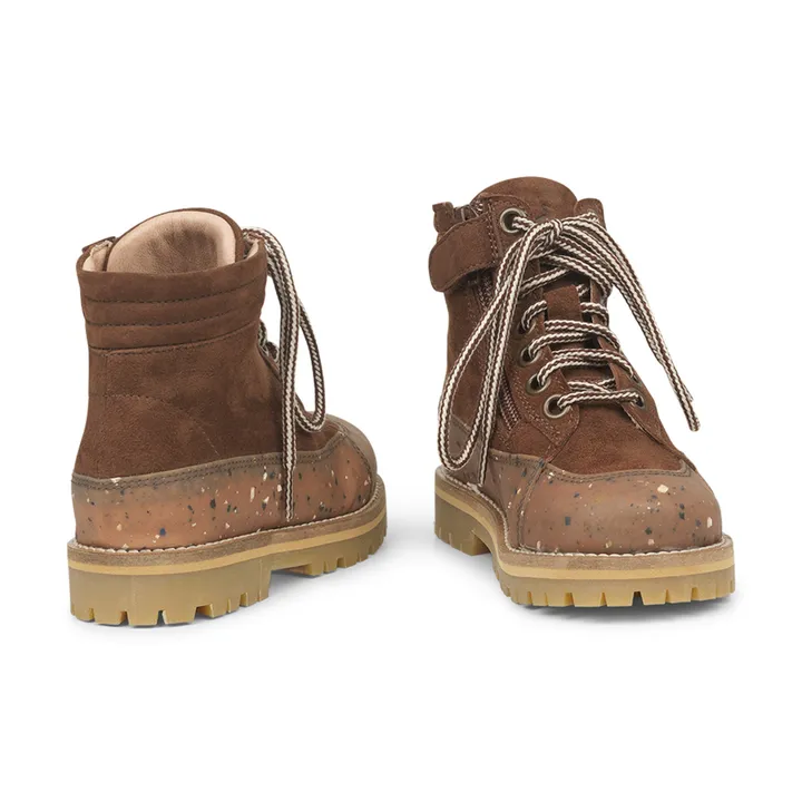 Petit Nord Boots Caoutchouc Recyclé | Chocolat