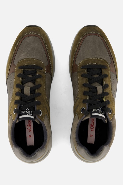 S.Oliver Sneakers groen Vegan