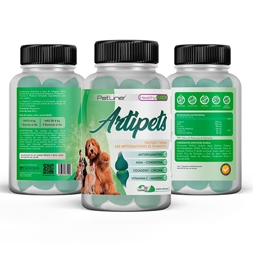 Pet Line - Produtos anti-inflamatórios para cães e gatos