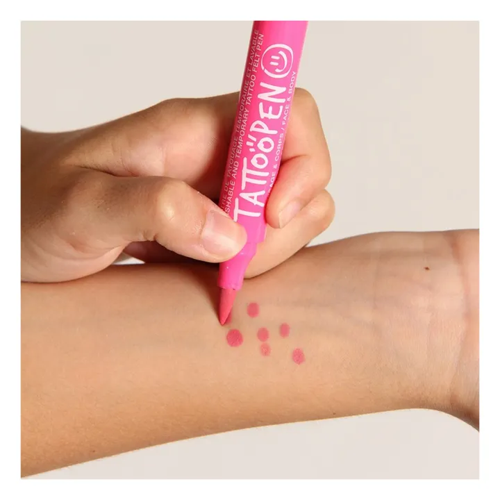 Nailmatic Kids Feutre de tatouage temporaire Tattoopen | Rose