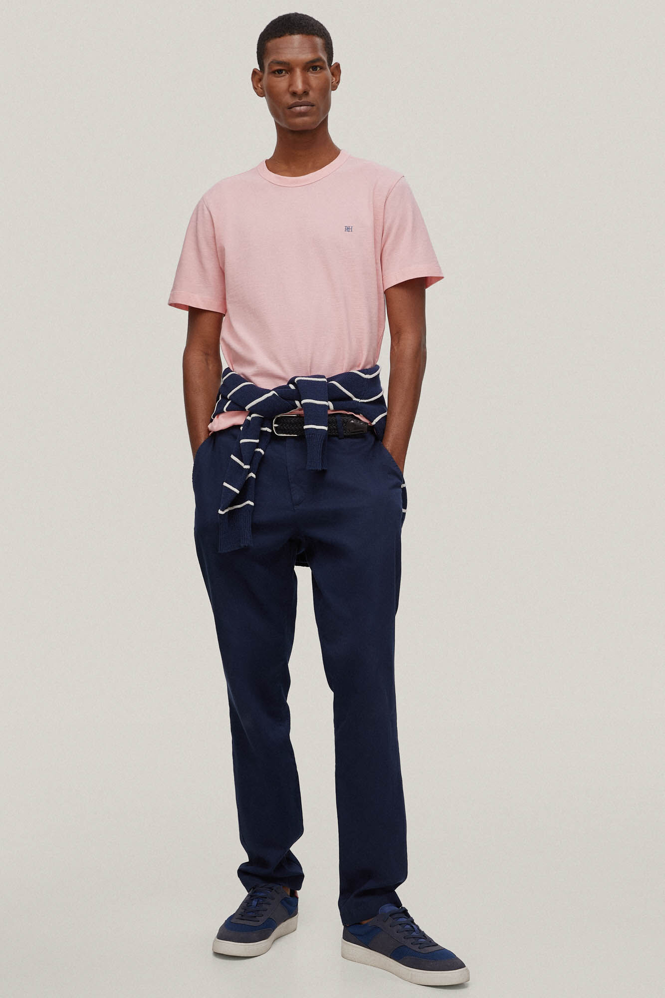 Camisa piqué texturizada - Rosa