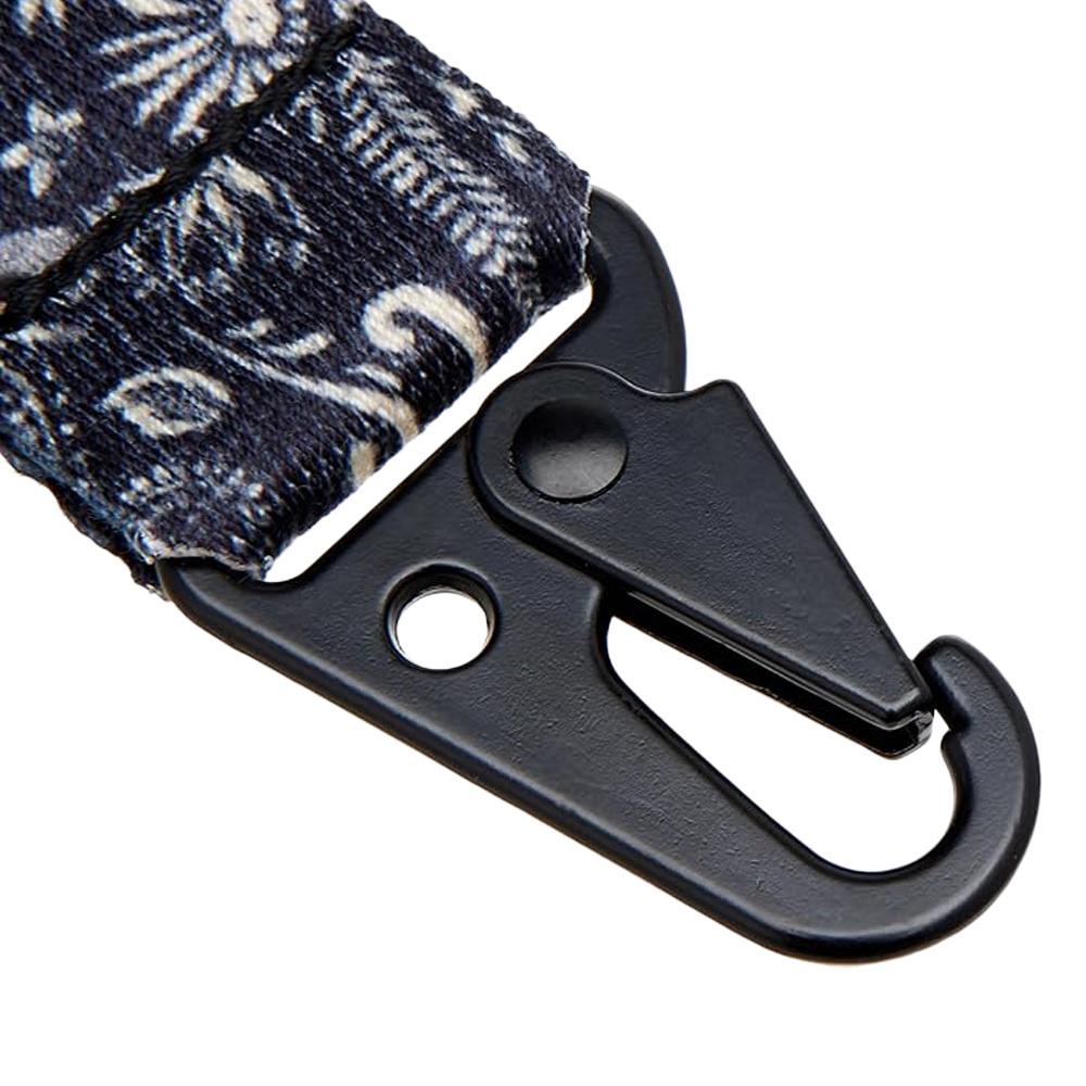 Superdry Porte-clé Noir à Motifs Femme Superdry Vintage Key Fob
