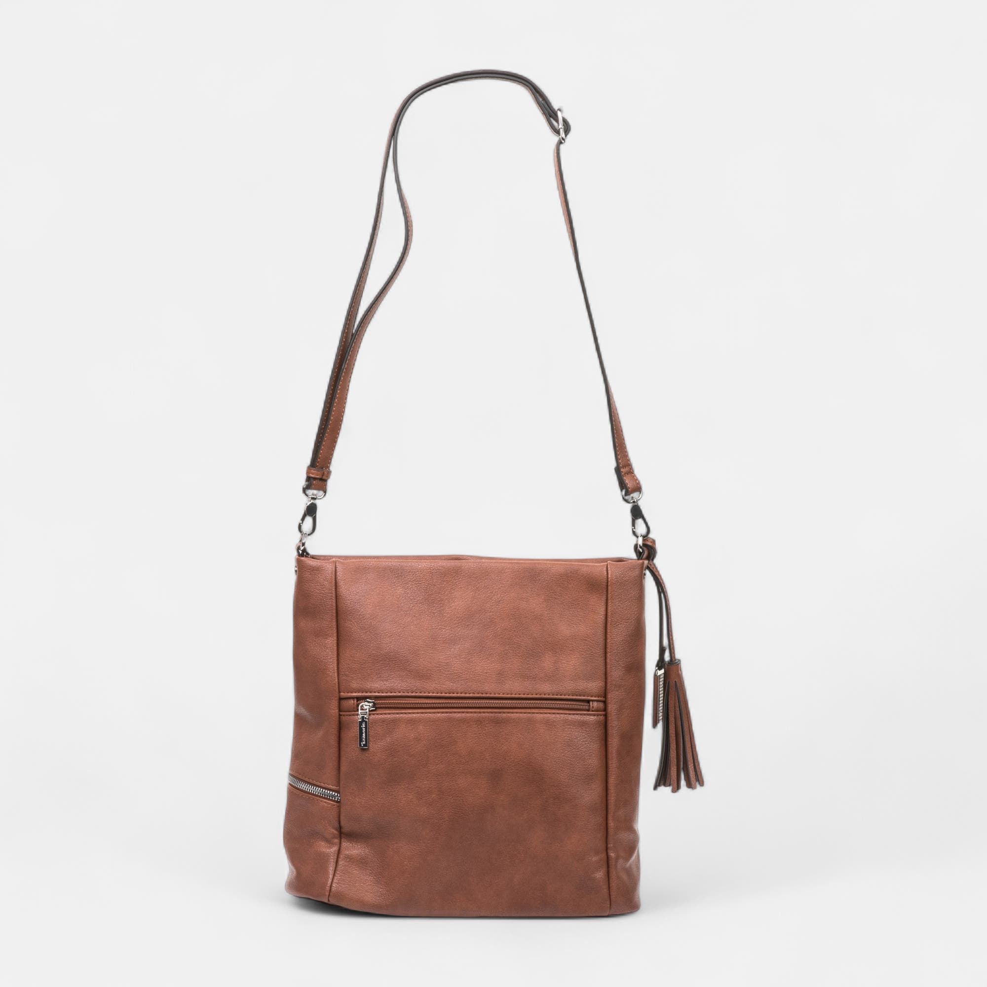 Sac de shopping cognac