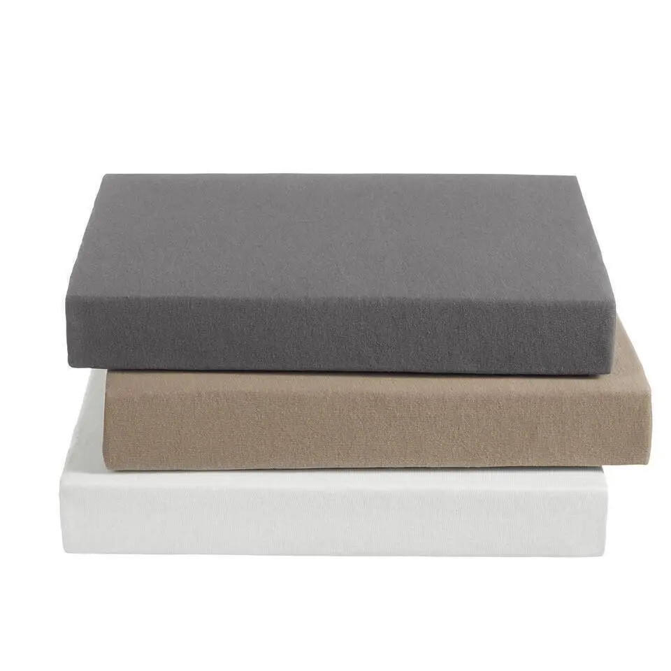 Ambiante Jersey - Hoeslaken - 180x200 - Antraciet