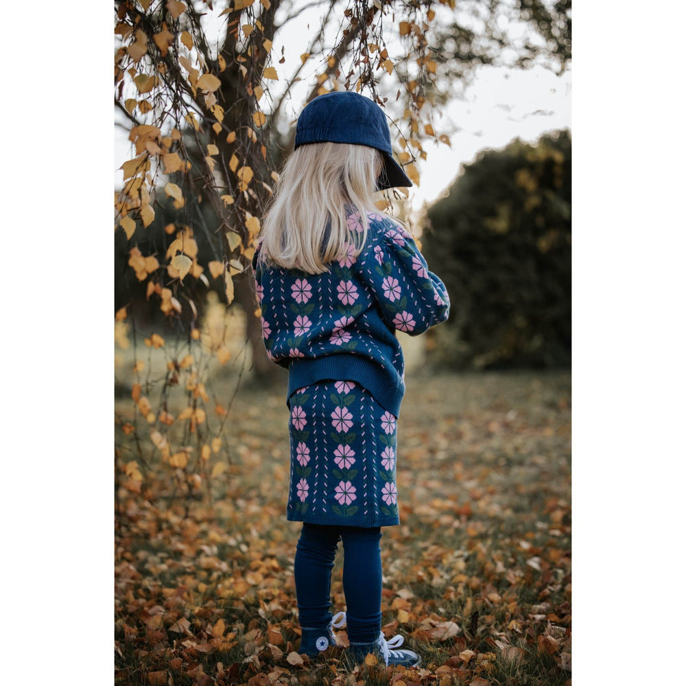 Køb Fliink Insignia Blue Garden Strik Bluse