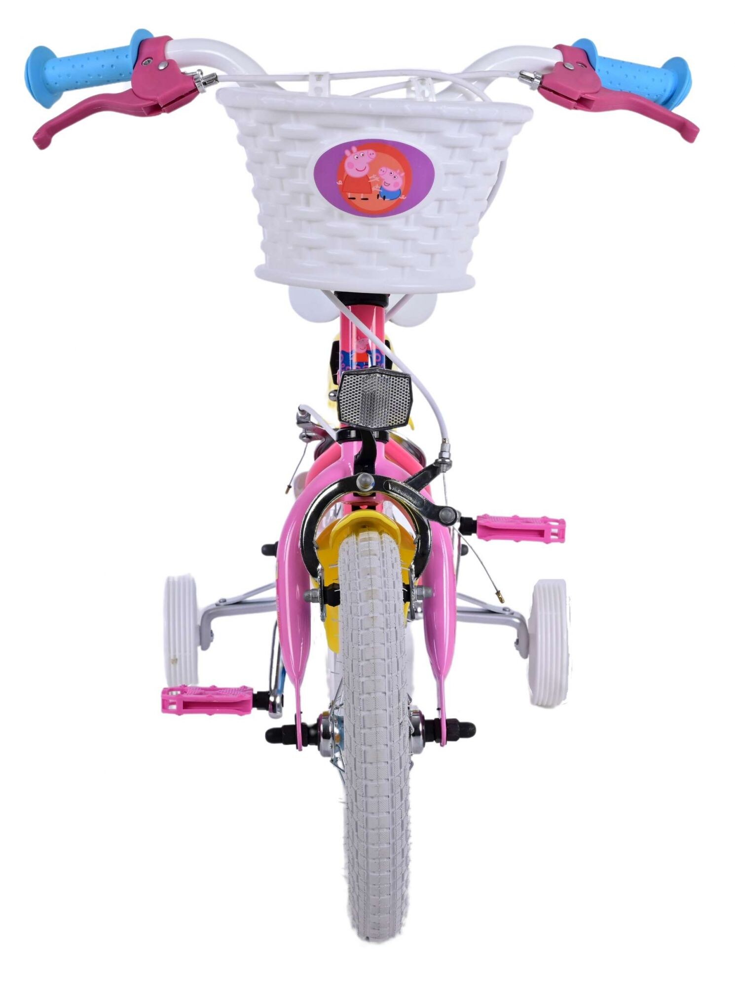 Kinderfahrrad Peppa Pig für Mädchen 12 Zoll Kinderrad in Pink