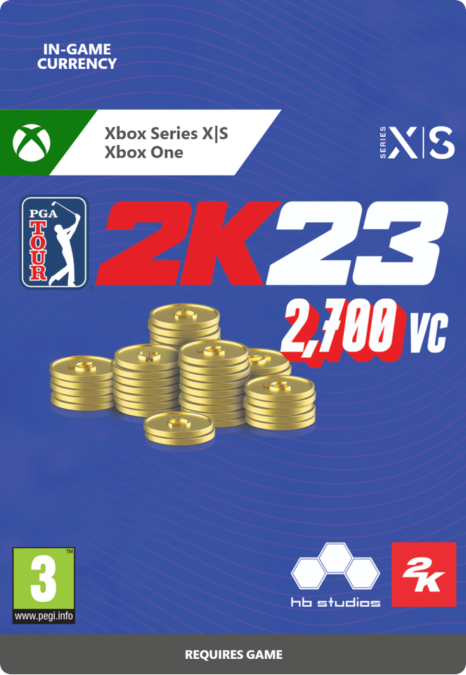 PGA Tour 2K23 - 2,700 VC Pack- Xbox One