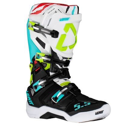 Bottes cross Leatt GPX 5.5 FLEXLOCK 2024 - Noir / Blanc