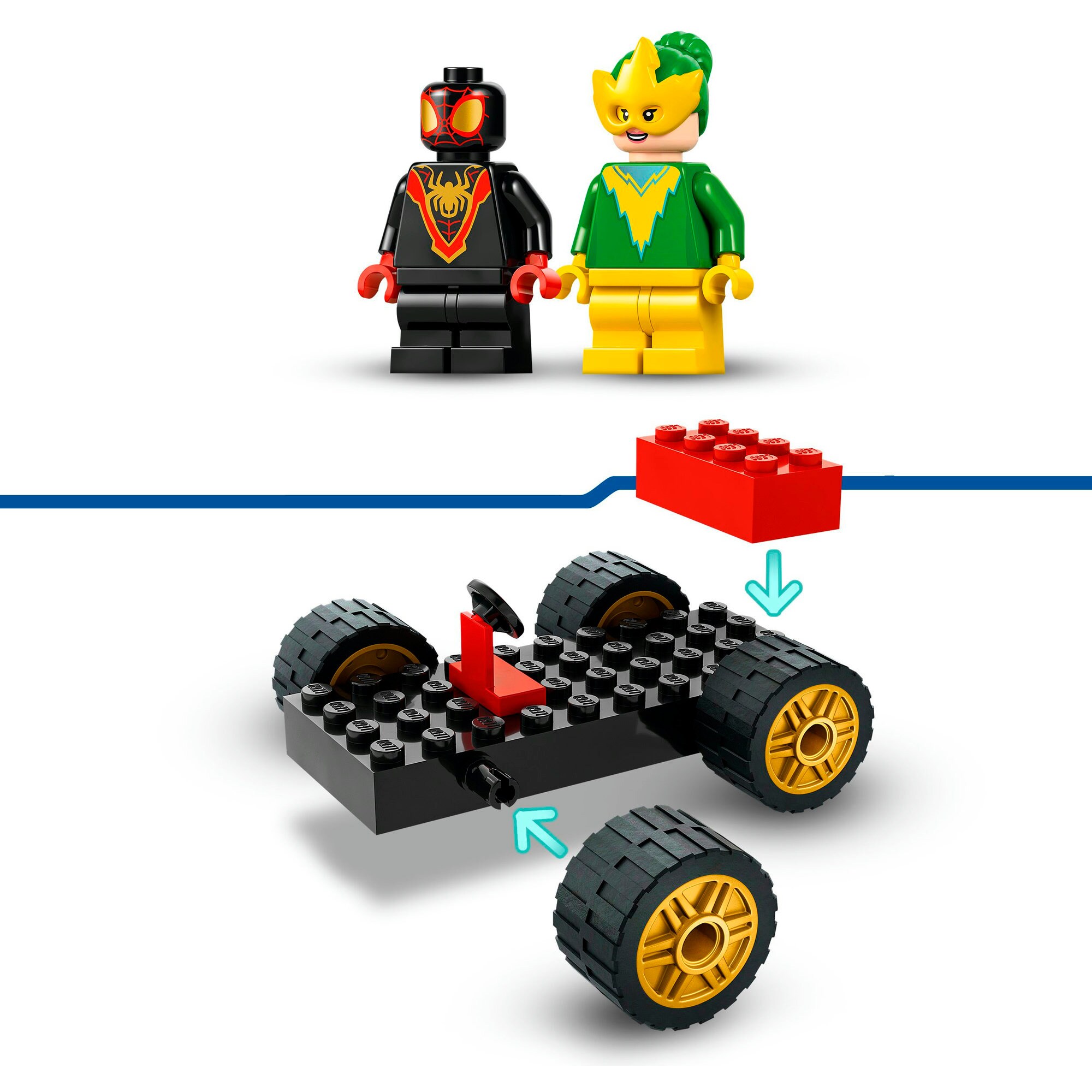 LEGO Konstruktionsspielzeug Marvel Spidey und seine Super-Freunde Spideys Bohrfahrzeug
