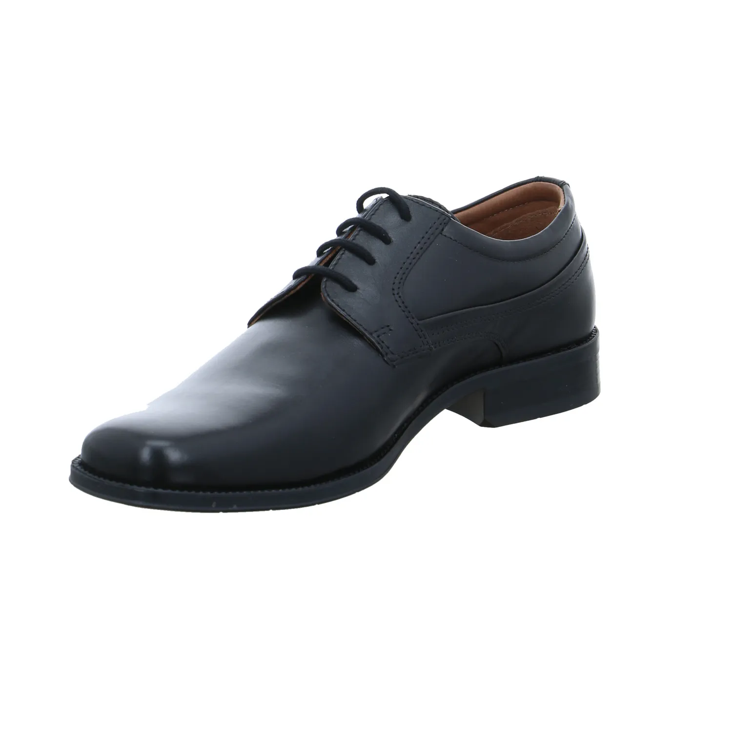 PALADO Halbschuh-City Schwarz Leder