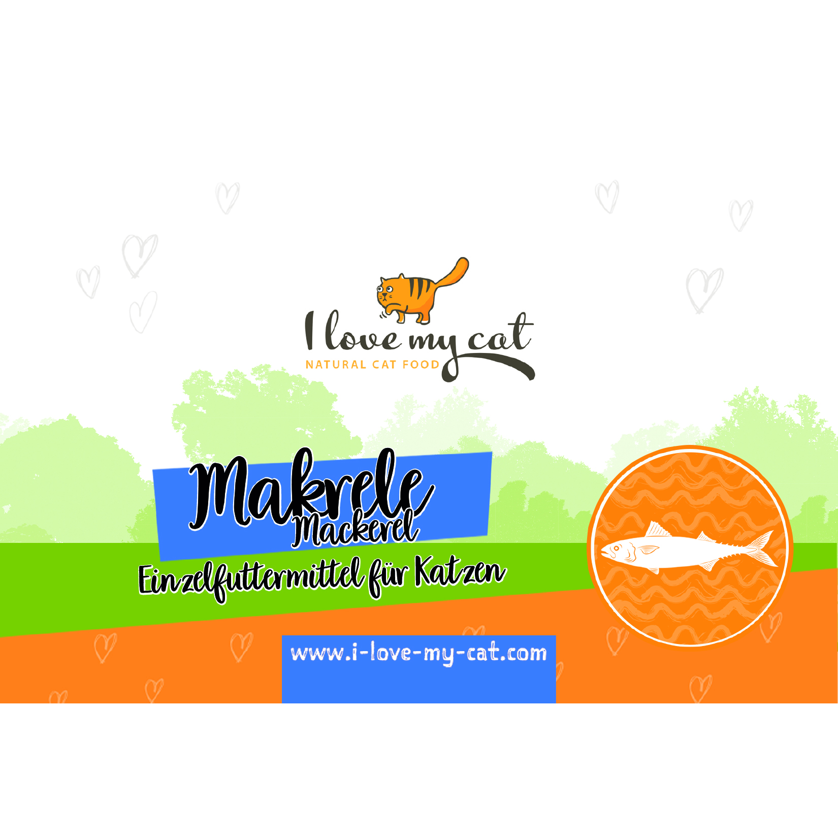 Snack pour chats avec maquereau - 100g
