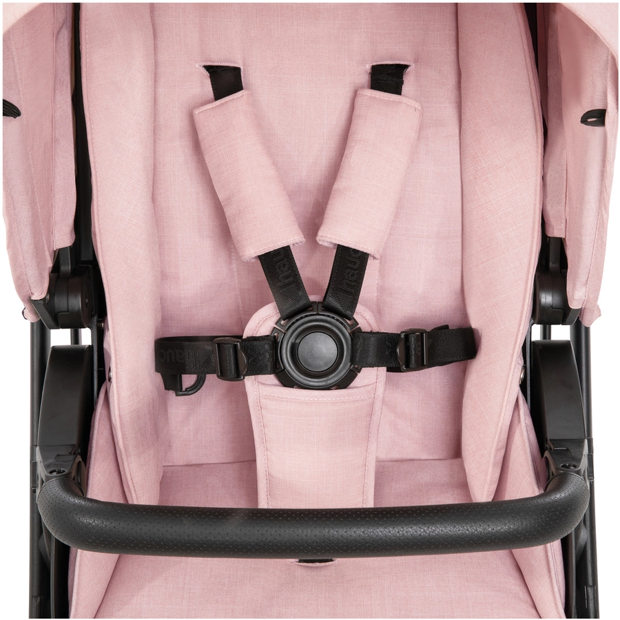 hauck Kinderwagen Vision X Set Silver Melange Rose
