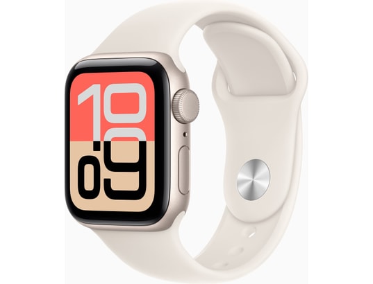 APPLE - Montre connectée Watch SE 3 GPS 40mm Lumière Aluminium/Sport - S/M