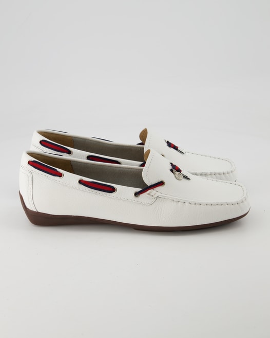 Ralph Harrison Albany Slipper in Weiß