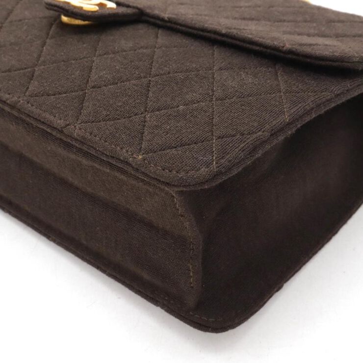 Chanel Vintage Chanel Shoulder Bag Brown
