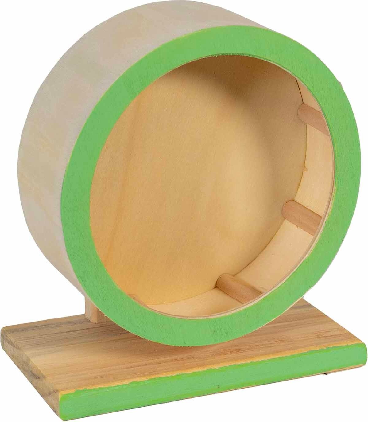 Hamsterhjul I Træ - Pawise - 15 CM
