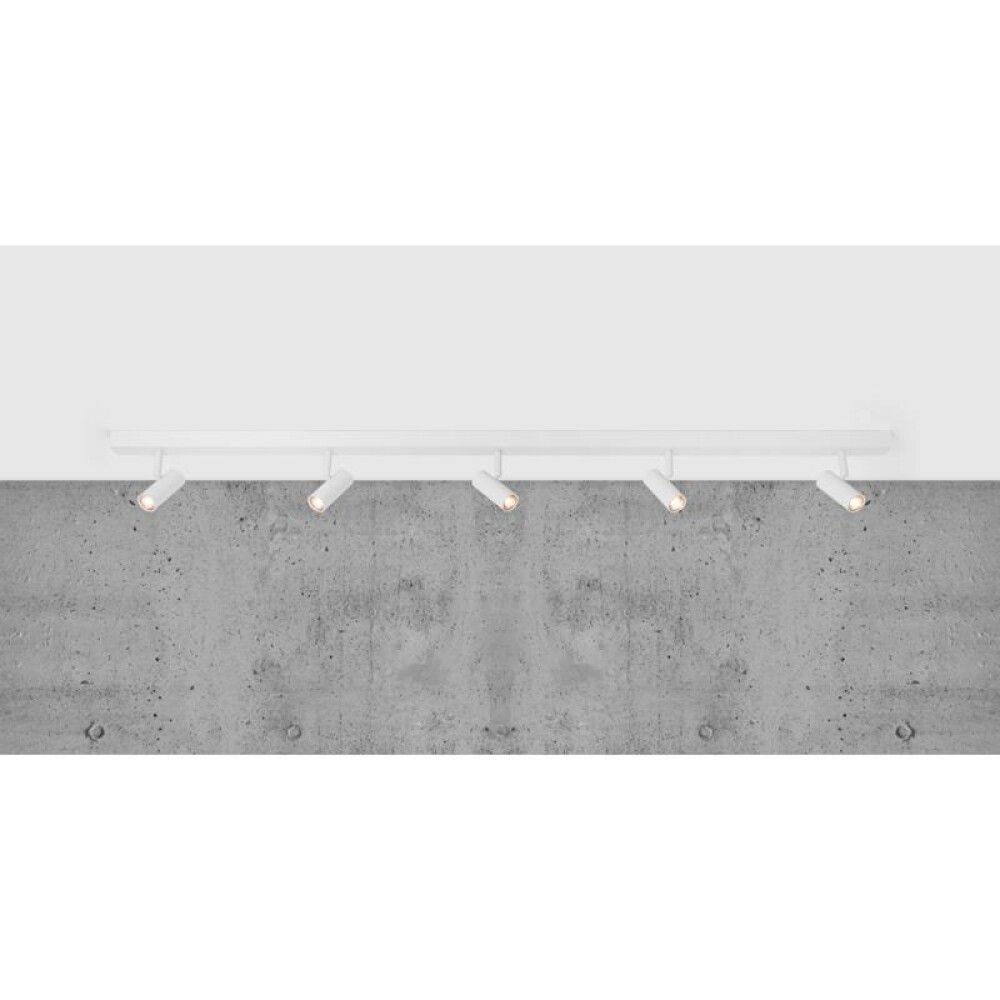 SPOTSKINNE NORDLUX OMARI LED 5X3,2W HVIT