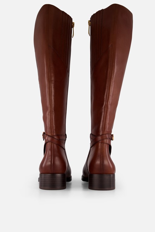 Tamaris Hoge laarzen cognac Leer