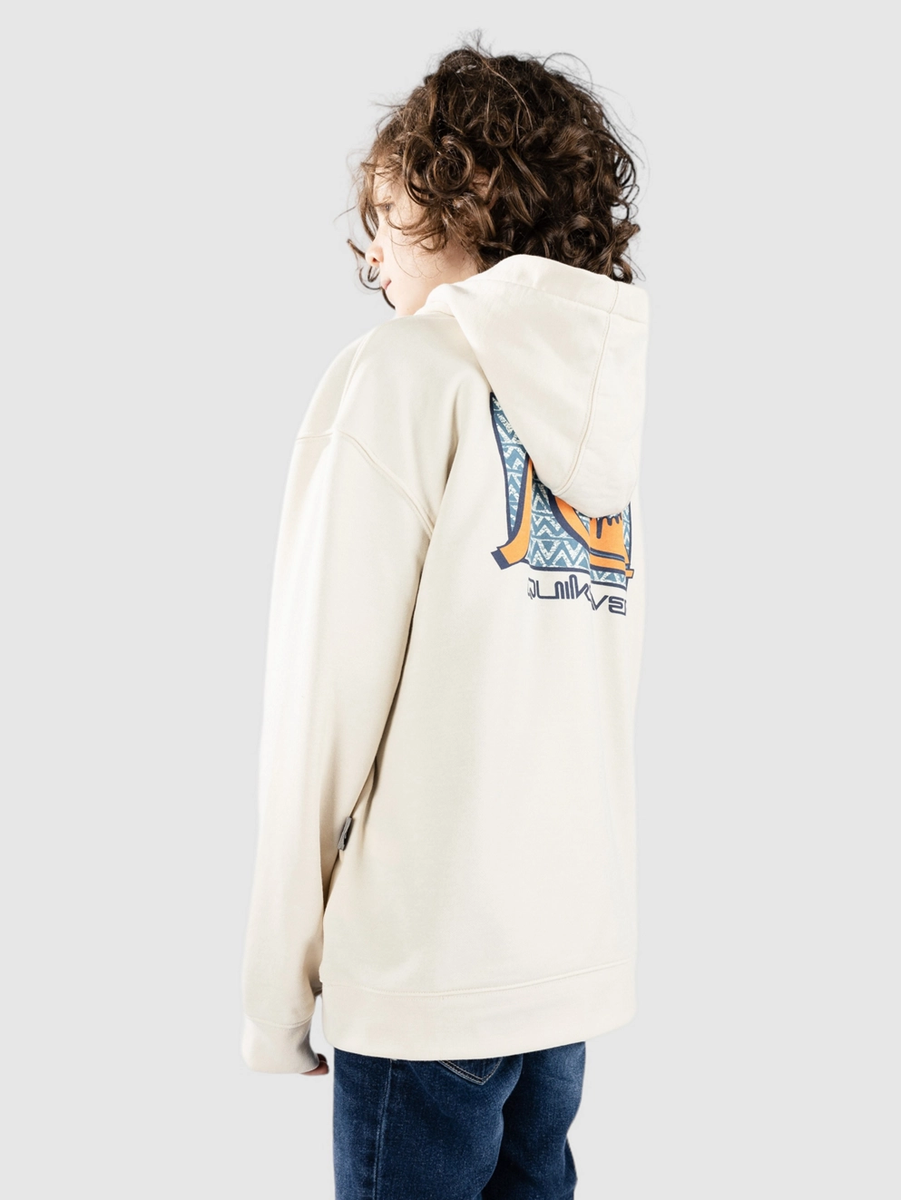 Quiksilver Drybridge Kids Hoodie birch