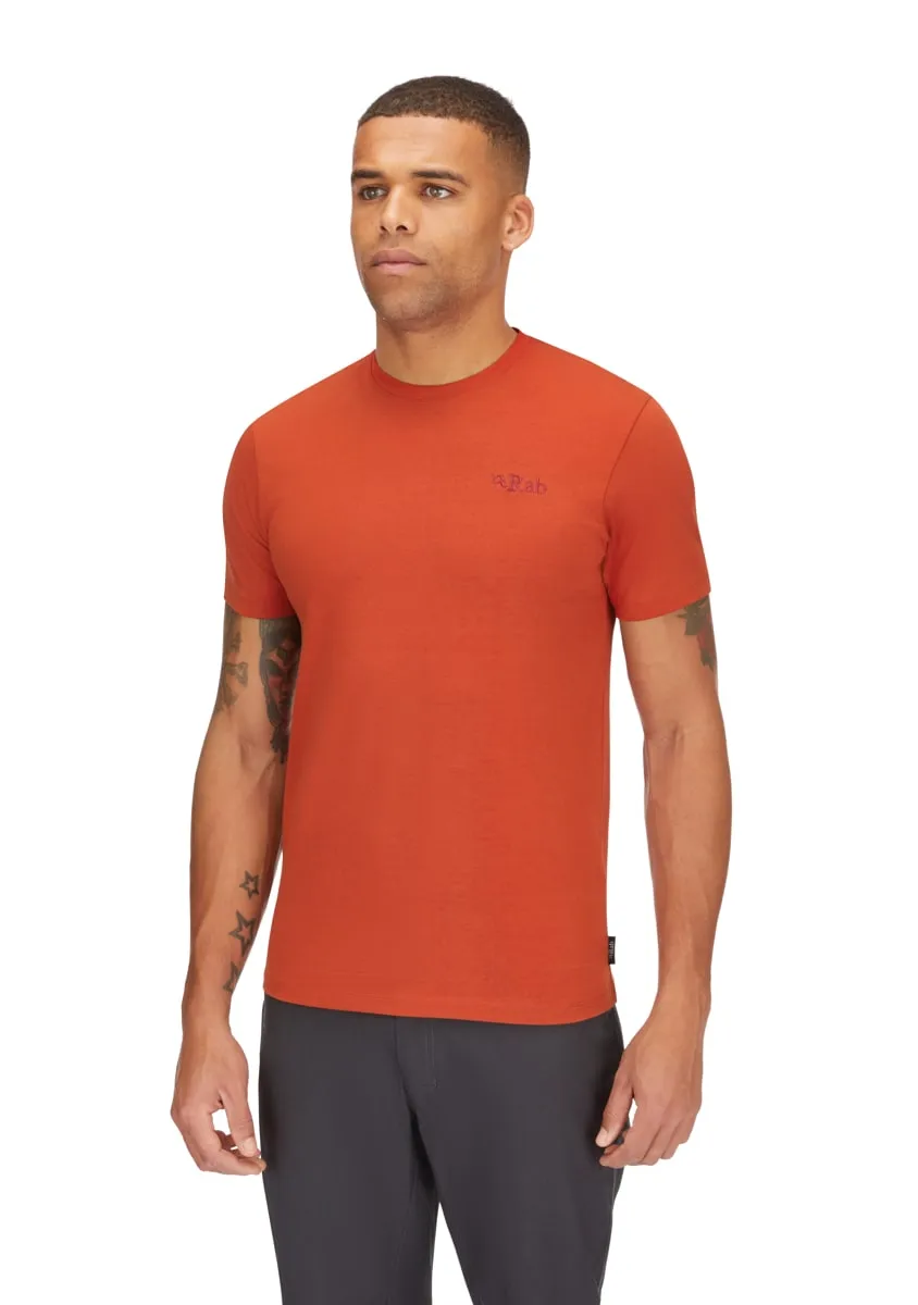 Rab Basecamp Logo Tee Red Clay