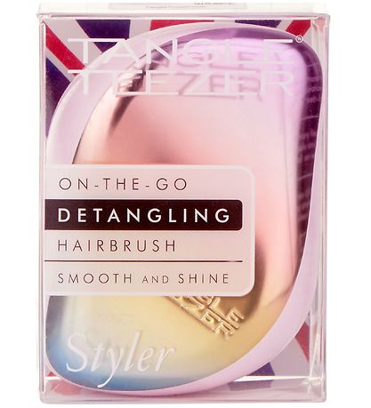 Tangle Teezer H?rb?rste - Compact - Pearlescent Matte Chrome