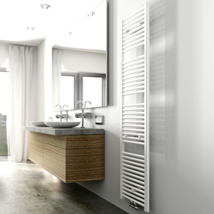 SaniGoods Inola handdoek radiator 180x60cm wit 944Watt