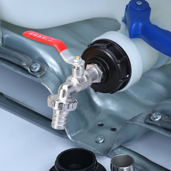 INF Kran med kranadapter for IBC tank  1/2 Inch Alloy Faucet