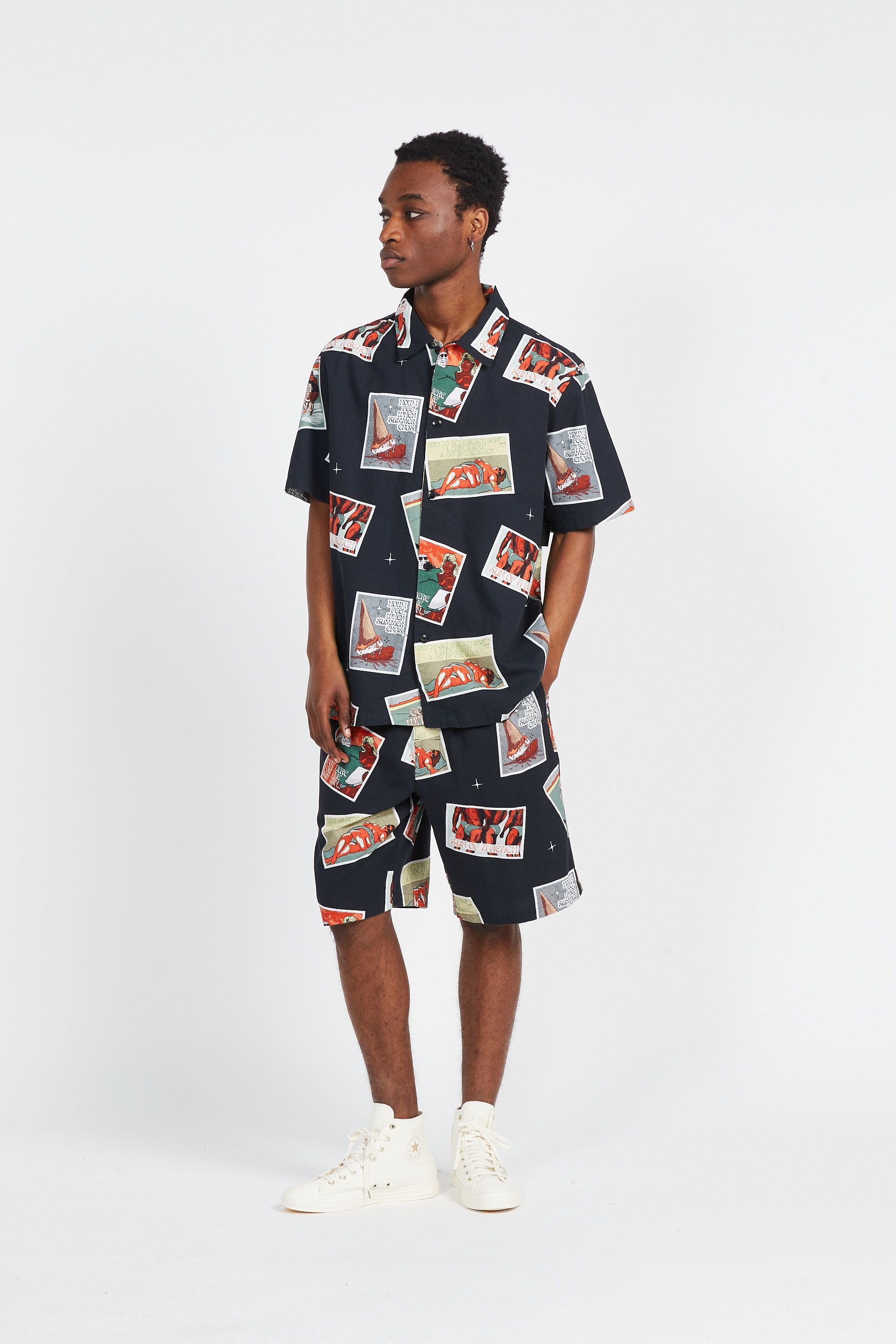 EDWIN Chemise Holidays Noir
