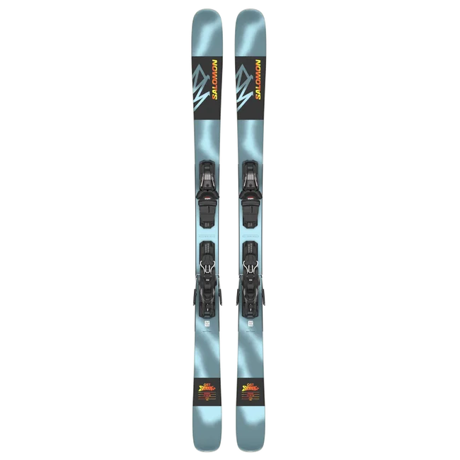 QST SPARK (and M10)  Freestyle-Ski-Set, Unisex Aquatic/FlameOrange